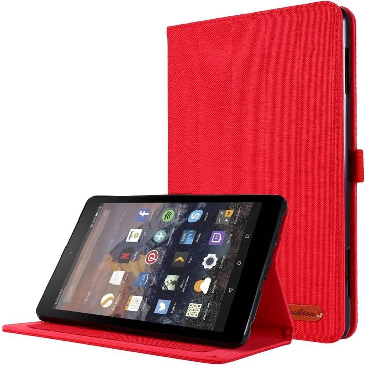 Produktbild König Design Schutz Hülle für Amazon Fire HD 8 (2020) Smart Cover Case Etui Tablet Tasche Neu (Fire HD 8 (2020))