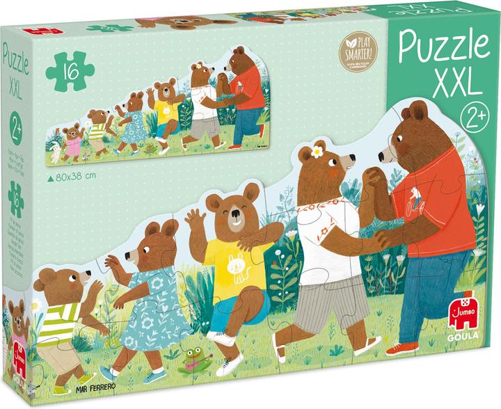 Immagine prodotto Jumbo GOULA XXL puzzle orso famiglia.55266 (16 pezzi)