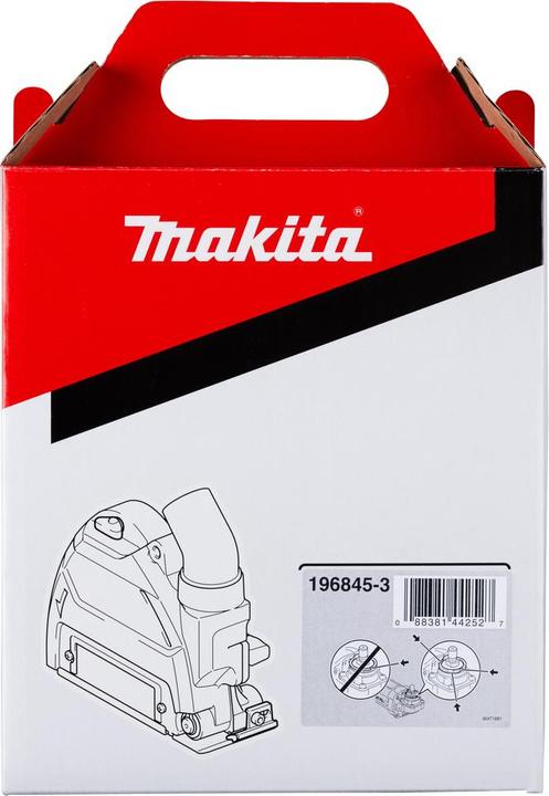 Actual product image Makita Extraction hood 125 mm Cutting 196