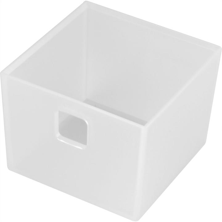 Ninka Banio Behälter 1-fach für Schubladeneinsatz, K-transluzent 84x84mm