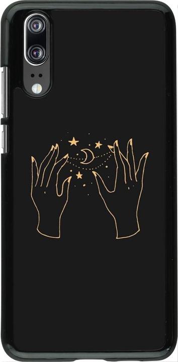 Actual product image PhoneLook Coque Grey magic hands (Huawei P20)