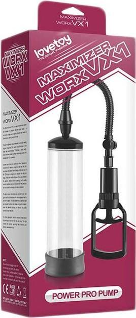 Produktbild Lovetoy Penis-Pumpe Maximizer Worx VX1 20 cm
