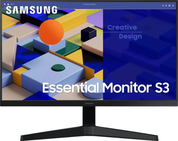Actual product image Samsung 27" FHD 1920x1080 75z 250cdm2 1000:1 (1920 x 1080 pixels, 27")