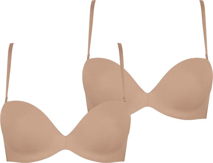 Immagine prodotto Triumph Reggiseno Stepy Soft con ferretto (80 C, Confezione da 2)