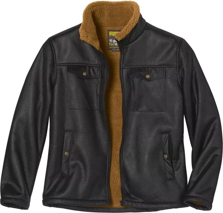 Atlas For Men Sherpa gefütterte Bomberjacke