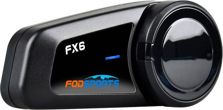 Actual product image Fodsports FX6 motorcycle intercom two-pack (black) (Set of 2)
