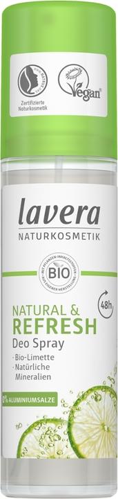 Produktbild A-Z Medica Lavera, Deodorant Spray mit Bio-Limound und Mineralien, 75 ml (Spray, 75 ml)
