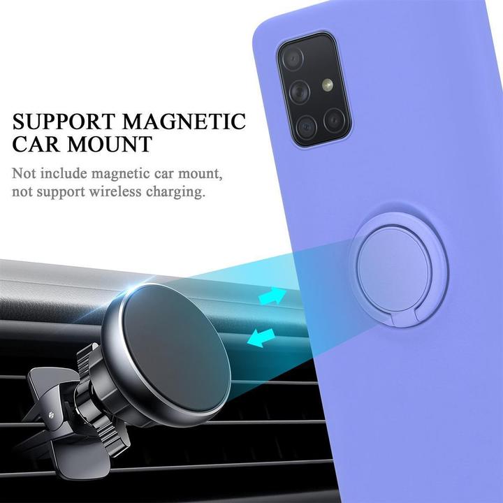Immagine prodotto Cadorabo Custodia in silicone TPU Liquid Ring Cover (Samsung Galaxy A71)