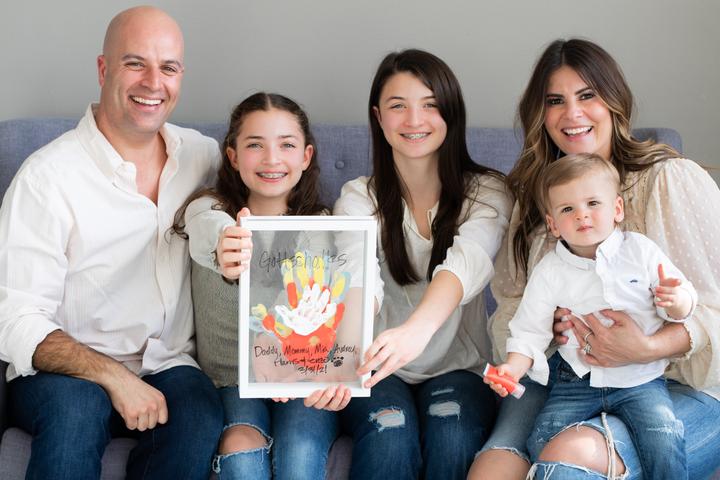 Produktbild Pearhead Handabdruckrahmen Familie