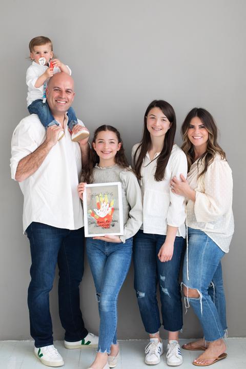 Produktbild Pearhead Handabdruckrahmen Familie