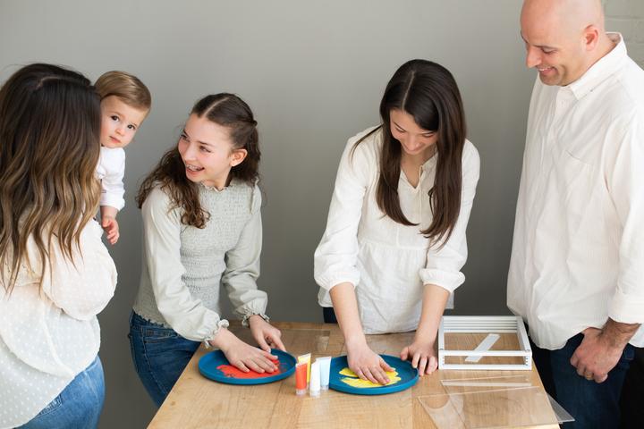Produktbild Pearhead Handabdruckrahmen Familie