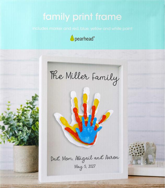 Produktbild Pearhead Handabdruckrahmen Familie