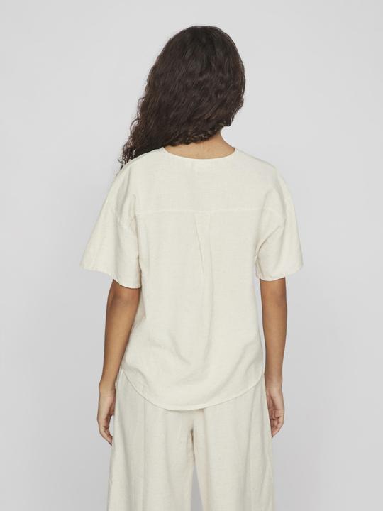 Image du produit Vila Haut décolleté en V avec manches courtes (34)