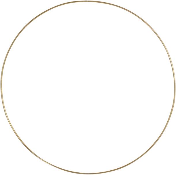 Produktbild Werner Voss Deko-Ring Hoop, gold Metall