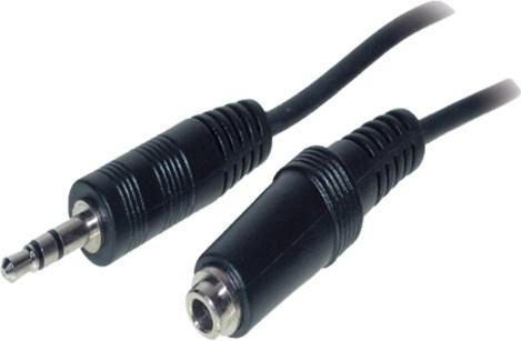 Produktbild Eneroid Klinken-Verlängerung, 3,5mm, 3m (3 m, 3.5mm Klinke (AUX))