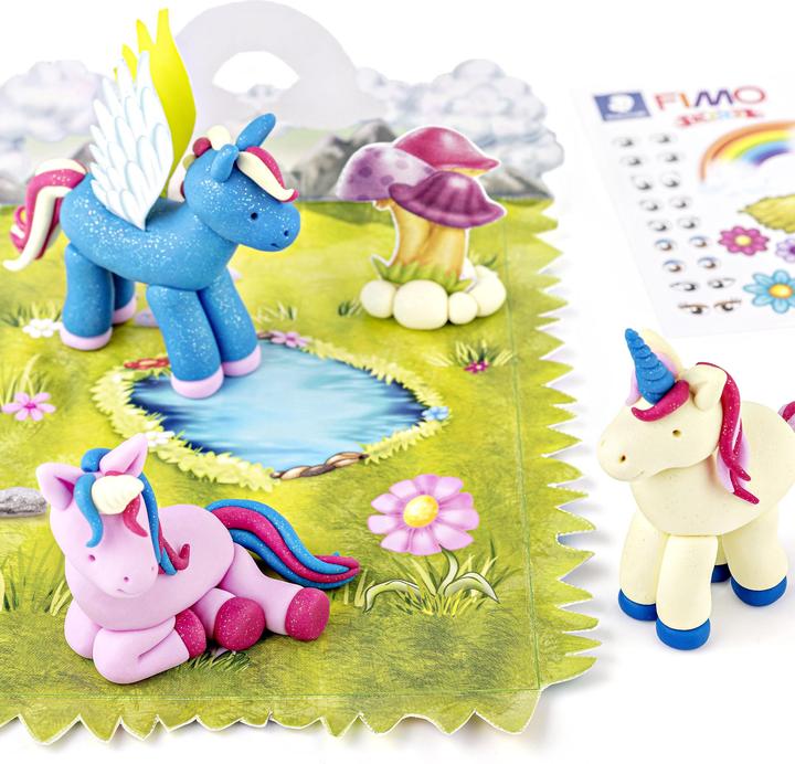 Actual product image Fimo - Kids Form & Play Set - Unicorn (8034 19 LZ)