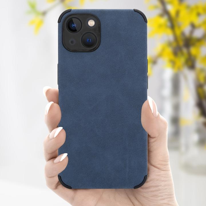 Produktbild Cadorabo Hülle für Apple iPhone 13 im TPU Matt Leder LM161 Style (Apple iPhone 13)