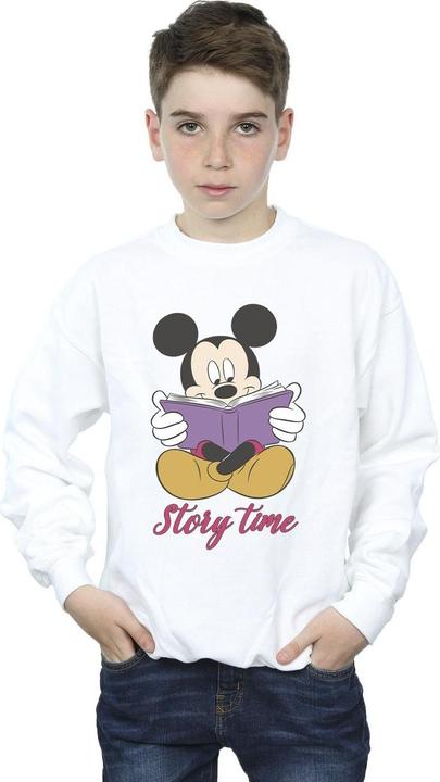 Actual product image Disney Boys Mickey Mouse Story Time Sweatshirt (140, 146)