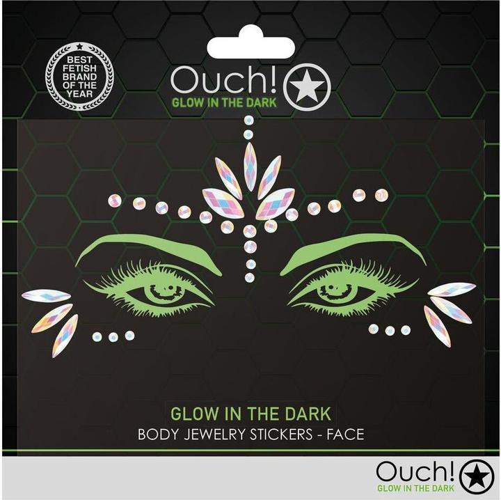 Produktbild Ouch! Body Jewelry Stickers - Face