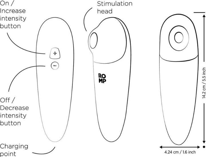 Produktbild Romp Shine X Klitorisvibrator (1 Stk)
