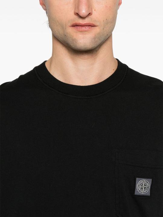 Produktbild Stone Island T-shirts And Polos Black (S)