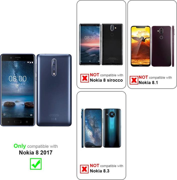 Immagine prodotto Cadorabo Custodia per Nokia 8 2017 universale (LG K8 2017)