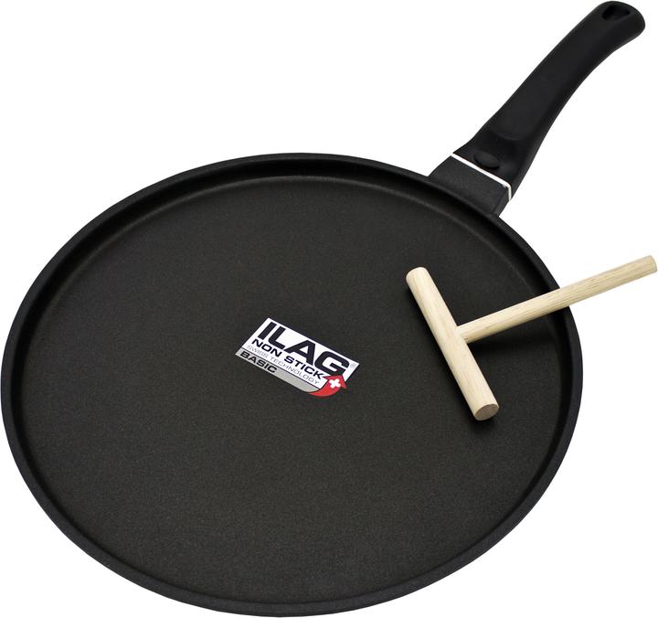 Kopf Crêpespfanne Marra, inkl. Teigverteiler (Crêpe Pfanne, Aluminiumguss)