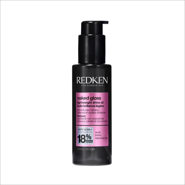 Actual product image Redken Naked Gloss Lightweight Shine Oil (100 ml)
