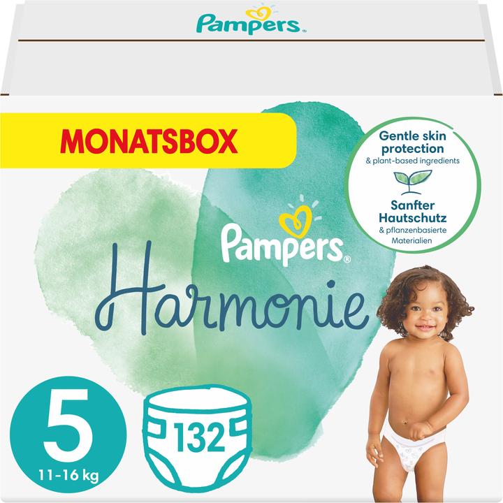 Pampers Harmonie (Gr. 5, Monatsbox, 132 Stück)