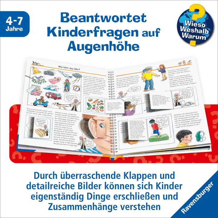 Image du produit Ravensburger Wieso? Weshalb? Warum?, Band 31: Experimentieren mit allen Sinnen (Allemand, Angela Weinhold, 2025)