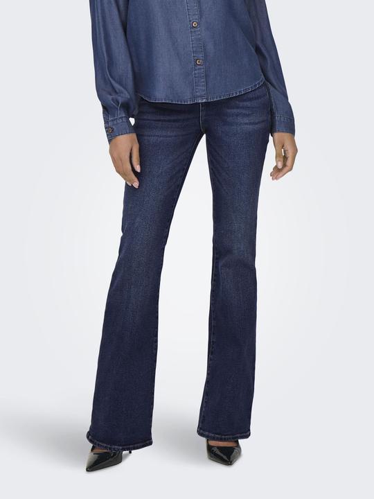 Image du produit Only ONLHENNI Hohe Taille Ausgestellt Jeans Schlaghosen-Jeans (30)