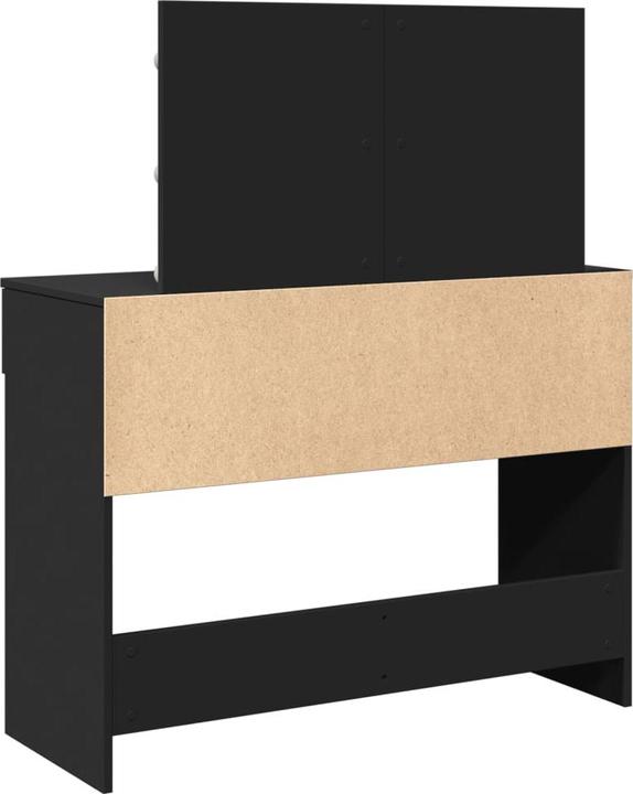 Actual product image VidaXL Dressing table with LED lighting (100 x 40 x 120 cm)