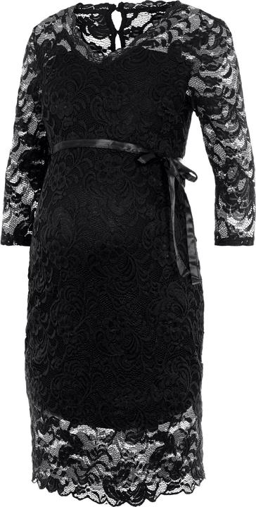 Image du produit Mamalicious Robe de grossesse en dentelle à manches 3/4 (M)