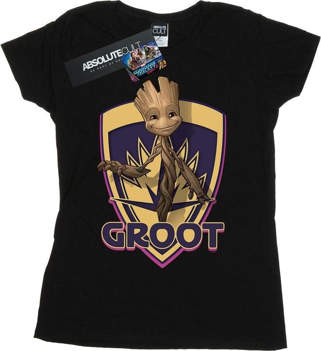 Guardians Of The Galaxy Groot Badge TShirt (M)