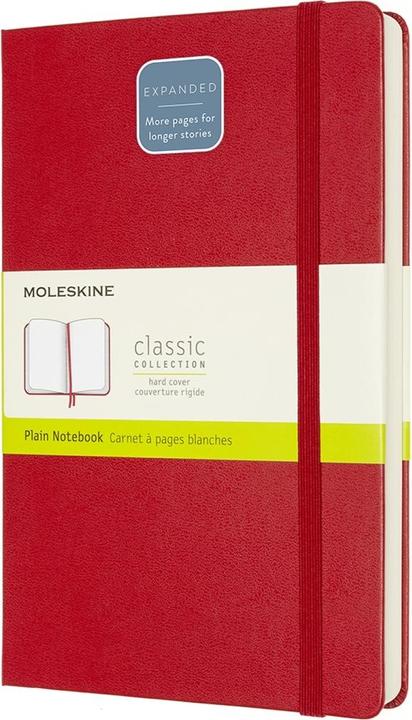 Actual product image Moleskine Notebook HC L/A5 (Plain, Hardcover)