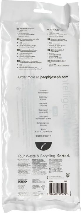 Nährwerte und Zutaten Joseph Joseph IW2 Grüntour (50 x, 4 l)