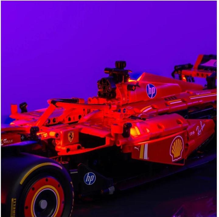 Image du produit Light my bricks LMB 2.0 Jeu de lumières LED pour LEGO 42207 Ferrari SF-24 F1 Rennauto