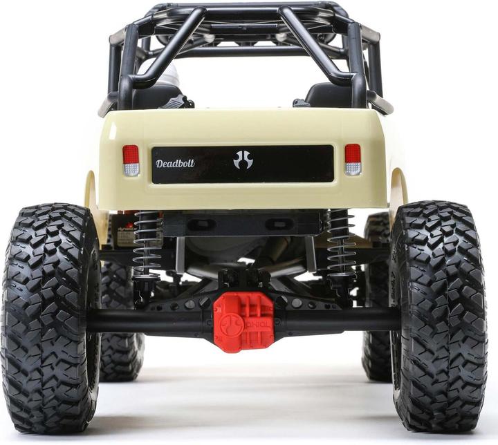 Immagine prodotto Axial SCX10 II Deadbolt Crawler elettrico spazzolato 4WD 1:10 RTR Tan (RTR pronto all'uso)