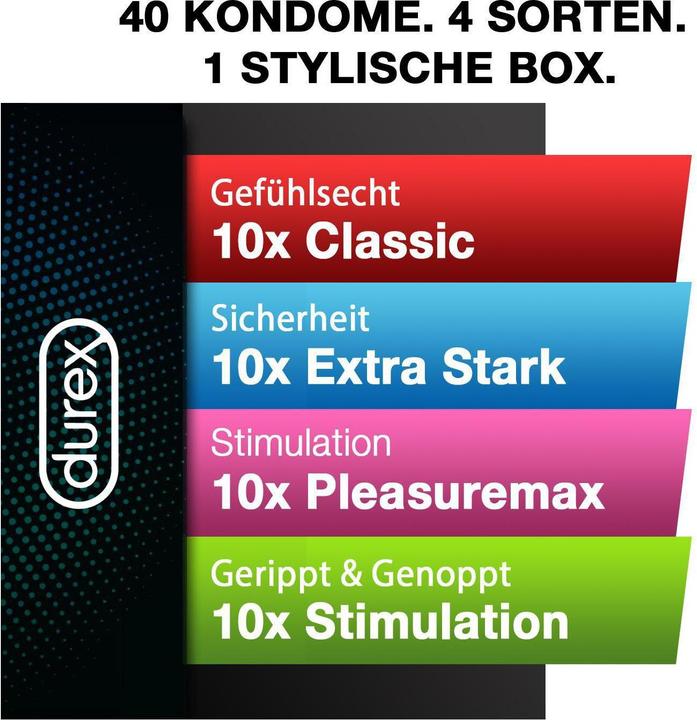 Image du produit Durex Suprise Mix (40 pcs)