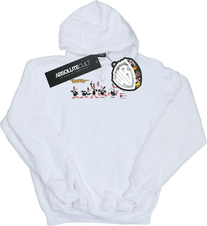 Looney Tunes Daffy Duck Colour Code Kapuzenpullover (S)