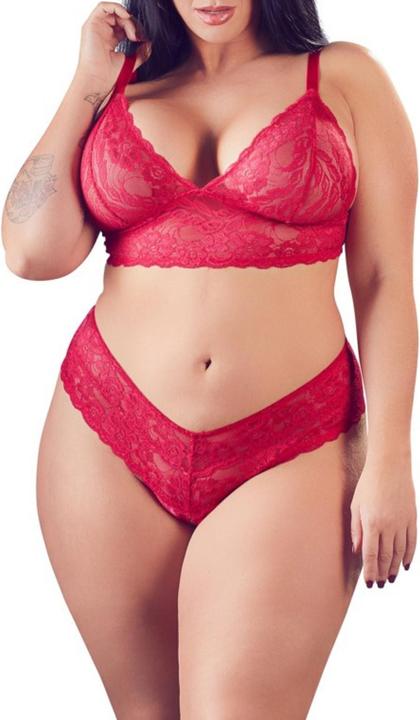 Produktbild Cottelli Collection BH Und String Ouvert (XXL)