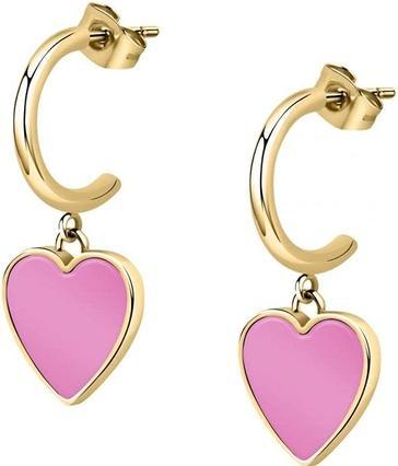 Image du produit Morellato Boucles d'oreilles romantiques semi-circulaires avec coeurs SAVA04