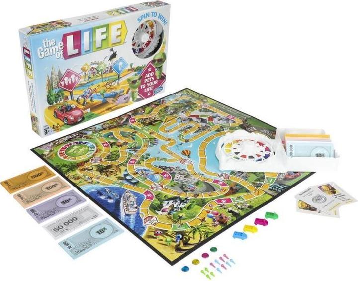 Actual product image Hasbro Game of Life, LT
