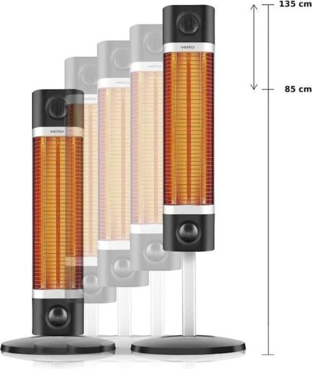 Produktbild Veito CH1800 XE (Schwarz) (1700 W)