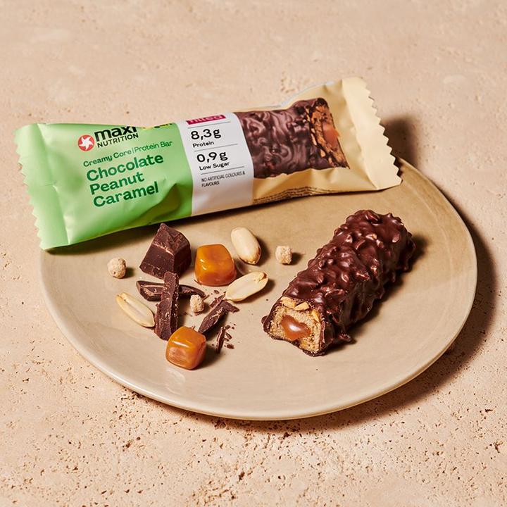 Immagine prodotto Maxi Nutrition Barretta Core Cremosa Arachidi Caramello vegan (Cioccolato, Arachide, 1 pz., 45 g)