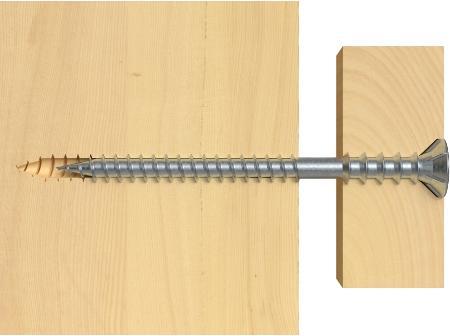 Produktbild Fischer Justierschraube R 88515 JUSS 6x 80/T25 Stahl galvanisch verzinkt (100 Schrauben pro Stück)