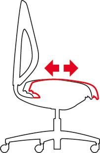 Actual product image Bürostuhl 353-4029 mA.schwgrau