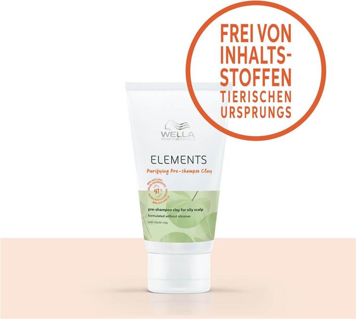 Produktbild Wella Elements - Purifying Pre-shampoo Clay (70 ml, Flüssiges Shampoo)