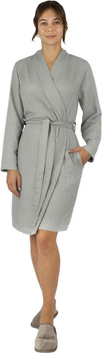 Image du produit Normani Peignoir femme en piqué de bambou gaufré Manisa - 9629 (L, XL)