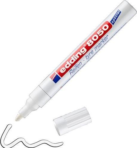 Image du produit Edding Marqueur de pneu 8050 (Bleu, Rouge, Blanc, 4 mm, 1 x)